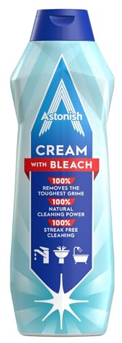 Astonish Multi-Purpose Deep Cleaning Cream Cleaner with Bleach, 500ml