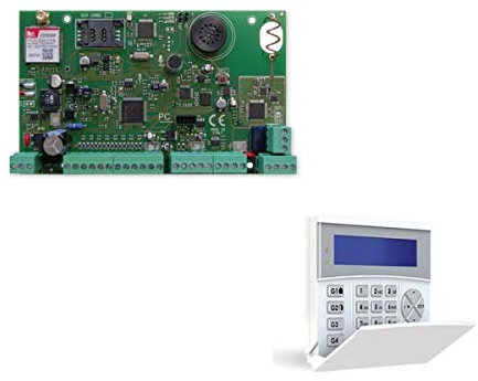 AMC - Kit d'alarme central 8-64 zones 2G récepteur radio + clavier - AMC - KIT 572