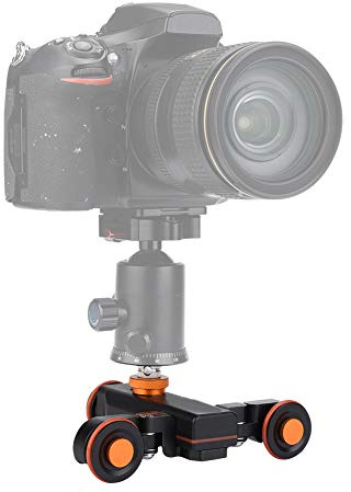 EBTOOLS Voiture coulissante, de Moteur de caméra, Mini Voiture électrique motorisée de Camion de de Moteur de coulisseau de Voie pour la caméra DV