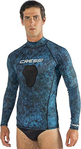 CRESSI Rash Guard Blue Hunter S/2