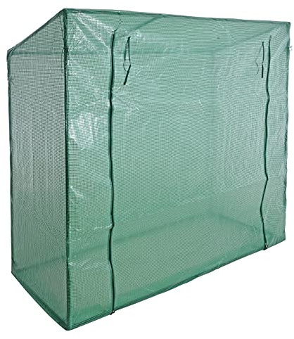 ESTEXO Foliengewächshaus Gewächshaus 200x77x169/149 cm Tomatengewächshaus Treibhaus Frühbeet
