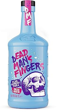 Dead Man's Fingers Blue Raspberry Tequila Cream Liqueur 1L