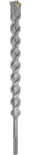 kwb SDS Max Hammerbohrer, Ø 45 x 540 mm (Schlagfeste Hartmetallplatte, Hochwertiger Werkzeugstahl, Gefräste Zweifach-Spirale, Beton, Mauerwerk, SDS Max)