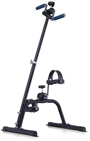 OJKJGY Arm- und Beintrainingsgerät, tragbares Pedal-Trainingsgerät, Fitnessgerät für Senioren und ältere Menschen, Pedal-Heimtrainer, Muskelkraft, Blutzirkulation,A