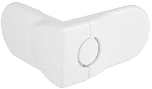 Lucchetto di sicurezza per armadio, serratura di sicurezza per cassetto, frigorifero, lavatrice, adesivo incluso, rosa/bianco, 1 pezzo (WHITE)