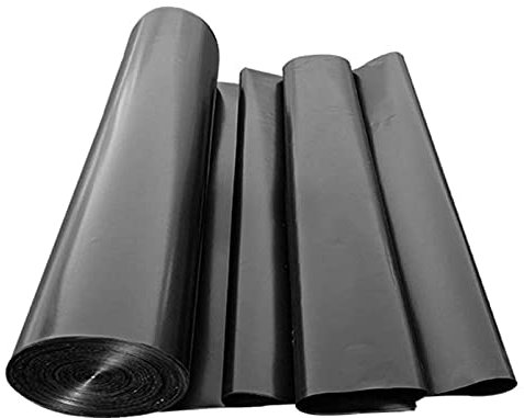 HDPE Teichfolie 6 x 8 m 5 x 6 m, Robust Flexibel Teichunterlage, Faltbar Langlebig Undurchlässig Folie UV- und Witterungsbeständig für Wasserbecken Teichbau, Garten- und(Size:6x8M(20x26ft),Color:20S)