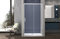 Porta Doccia Box Scorrevole Bagno Nicchia Vetro 6 MM Anticalcare H 195 (115)
