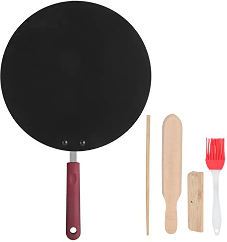 ScovillPortable Crepe Maker Non - Stick Frying Pan Pancake Griddle Pan e Neverstick Pans Cookg 33×33×5 Portable Crepe Maker Non - Stick Frying Pan Pancake Griddle Pan Mini