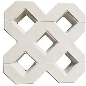 SkyjOy Moldes para Cemento 40 * 40 cm DIY Camino de jardín Cuadrado hormigón plástico ladrillo Molde pavimentación propileno pavimento Pasarela jardín Edificios Accesorios Moldes Hormigon Impreso