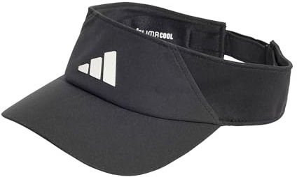 adidas unisex - vuxen Visor Climacool Hat, Black/White, M-L
