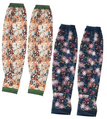 IWOWHERO 2paare Gartenarmstulpen Für Damen Aus Robustem Material Uv-schutz Für Unterarme Bei Gartenarbeit Atmungsaktiv Und Bequem Einfach Zu Reinigen Vielseitig Einsetzbar Für Outdoor-aktiv