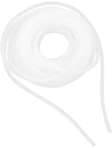 CONGARTENO Housse De Gestion De Câbles Spirale De Câbles PE Mètres pour Bureau Et Maison Organise Et Cache Les Fils Facile à Utiliser Et