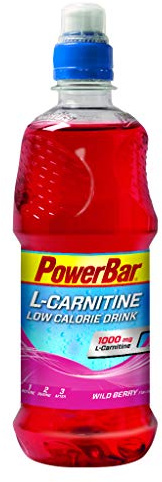 PowerBar L-Carnitine Drink Boisson Hydratation Sport Fruits des Bois 12 x 500 ml