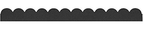 Ribimex Bordure de parterre 120x5x10 cm gris anthracite
