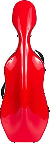 Cellokoffer Fiberglass 4/4 Ultra Light rot M-case