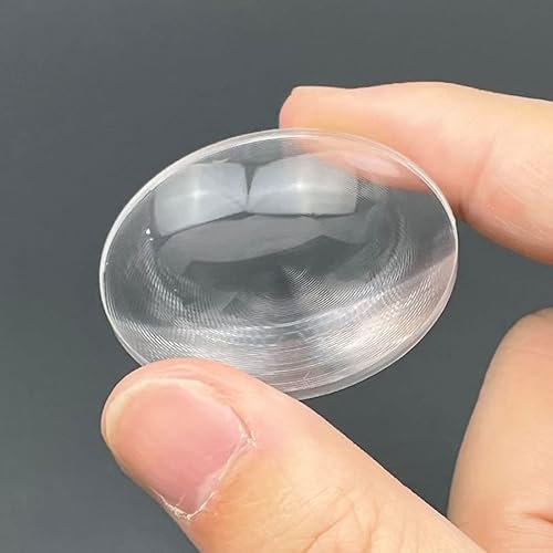 Akatsukiqi Fresnel-Linse Φ50 mm (1,97 ) 5 Stück Brennweite 28 mm Acryl-Fresnel-Lupe für Solarprojekt, Gerätelinse, visuelle Bildung (Farbe : 5pieces, Größe : Focal Length 50mm)