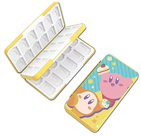 PERFECTSIGHT Custodia per carte da gioco con 48 interruttori per Nintendo Switch OLED, Switch Lite, custodia per cartucce per 48 giochi per carte da gioco e schede SD, scatola compatta portatile