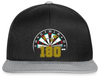 180 Dart Geschenk Darts Geschenk Für Dartspieler Fan Hariz Snapback Cap