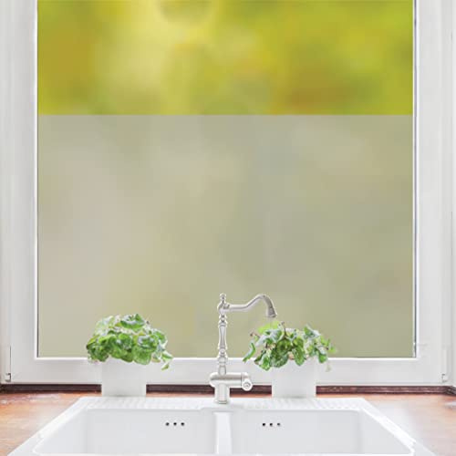 Wandtattoo-Loft Sichtschutzfolie Fensterfolie innen Milchglasfolie Sichtschutz Wiederverwendbar Lichtdurchlässig, 75 cm, 90 cm