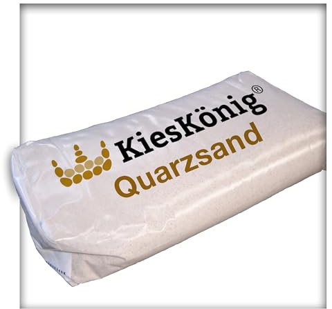 Quarzsand weiß 0,1-0,9 mm (25 kg Sack)