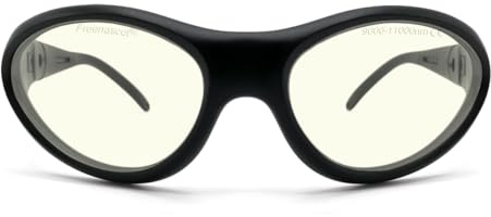 FREEMASCOT OD 6+ 9000nm - 11000nm Wellenlänge CO2 Laser-Schutzbrille für 10,6um CO2, 10600nm Laser-Schutzbrille
