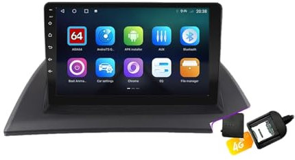 XEBRAD Car Android 10, for BMW, X3 E83 2004-2012 Car Radio Multimedia Video Player Navigation GPS 2 Din No Dvd Touch Screen Car player(8C 6G 128 4GWIFI)