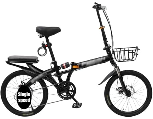 16 20 22 Faltbares Mountainbike Für Erwachsene, MTB, Faltbares Fahrrad Mit Scheibenbremsen, Rahmen Aus Kohlenstoffstahl Für Mann Und Frau B,20 inch