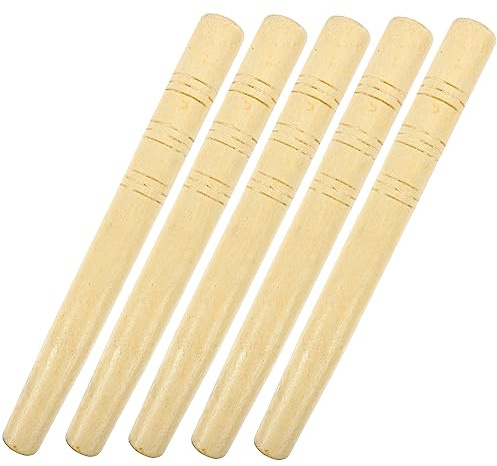 LIOOBO Wooden Handles Replacement for Shovel and Hoe Farm Tools Sturdy Hardwood Handles for Gardening and Lawn Care Comfortable Grip 28cm Suitable for Hand Tools