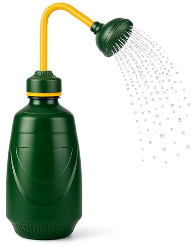 Squeezy Plant Watering Bottle with Angled Spout – Precise Squeeze Irrigation Bottle for Succulents, Orchids, Seedlings and Houseplants – Adjustable Spray or Stream – Easy Grip Plastic Water Dispenser