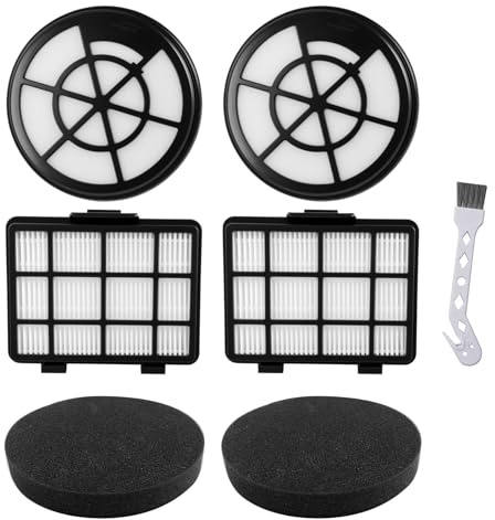 2 Set Replacement HEPA Filter for Bosch BBZ152EF Series 2 Bagless Vacuum Cleaners, 2 HEPA + 2 Exhaust Filter for Bosch BGC05A320 BGC05A220A BGC05AAA1 BGC05A322 BGC05AAA2 BGS05X240