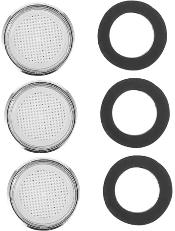 SEWACC 3pièces Aérateur Pour Robinets De Cuisine Embout De Filtre Restricteur Limiteur De Débit Filtre Insertion De Remplacement Pour Évier