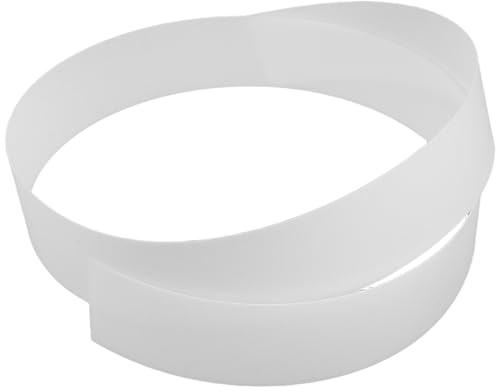 HIAKDOFT Difusor LED Tira Luz Adhesivo Lámina Opaca Antideslumbrante para Iluminación Interior y Plafones Luces LED Placa Difusión Flexible Uniforme y Fácil Instalación