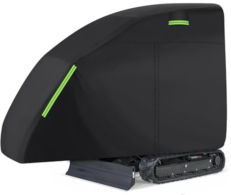 Housse de Protection imperméable pour Mini Pelle en Tissu Oxford 210D avec Fermeture éclair Noire pour Bobcat E20 E32 E10 KX121 Cat 300.9D 301.5 ViO17 CX17C Takeuchi TB260