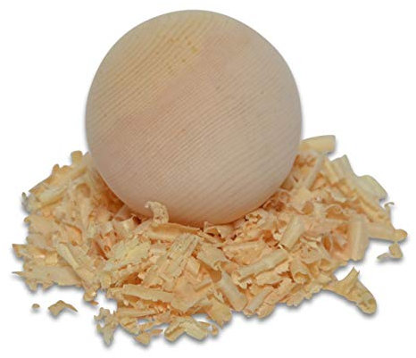 sagl.tirol Zirbenkugel 70 mm Durchmesser Kugel aus Zirbe schön verpackt im Organza Sackerl