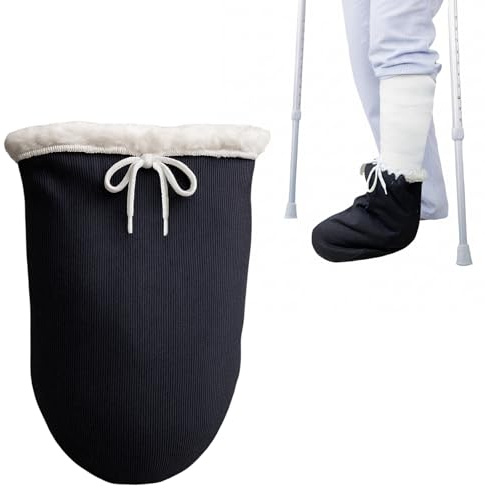 EDWERD Calzino in gesso per dita della caviglia, accessori protettivi per ferite e ustioni, 1 pezzo