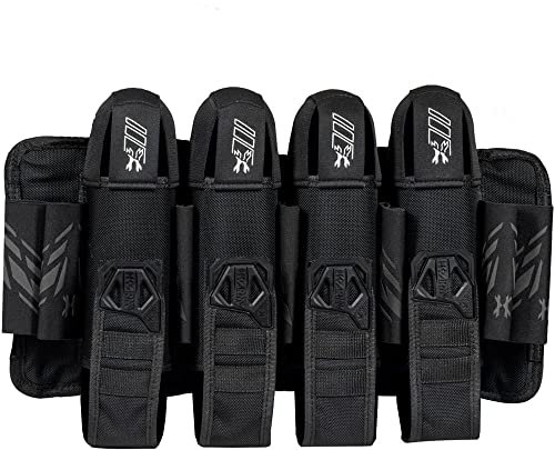 HK Army 4+3 Eject Paintball Harness Pod Pack - Blackout