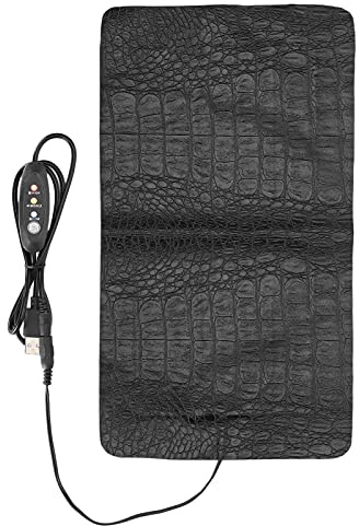 Akozon Atyhao Reptile Heating USB Anti-Scratch Pad Wasserdichte Heizmatte für Reptilien Schildkröten-Eidechse (groß) Pad, 7,5 W / 8,5 W Tankheizung Auto