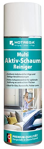 HOTREGA Multi Aktiv-Schaum Reiniger 300 ml, Universalreiniger, Allzweckreiniger, hygienisch, haftstark