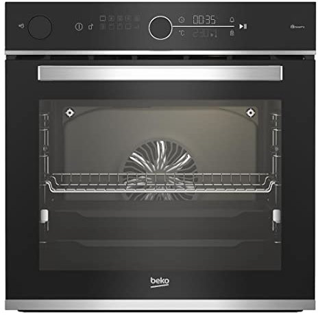Horno BEKO BBIS13400XMSWE Cristal Negro Vapor