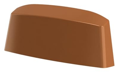 Estika Wasserschlitzkappen Fenster, 25 Stück, Braun 36 mm, fensterlüftung Abdeckung, Fenster lüftung, Fenster scharnierabdeckung, Fenster schwitzwasser