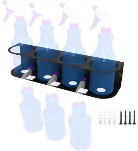 Support pour réservoir à brouillard - Support mural pour brosse à récurer, support mural d'atelier, support de poignée d'aérosol, organisateur en verre, nettoyage de véhicule, support mural