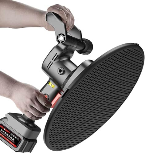 Machine de polissage et de lissage de mur à truelle électrique 80~200r/min, truelle automatique pour plâtre, mortier, ciment, mastic, machine de polissage portative, truelle pour mortier de ciment à