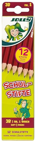Jolly Skolpenna 3B | Förvaringsförpackning | 12 stycken
