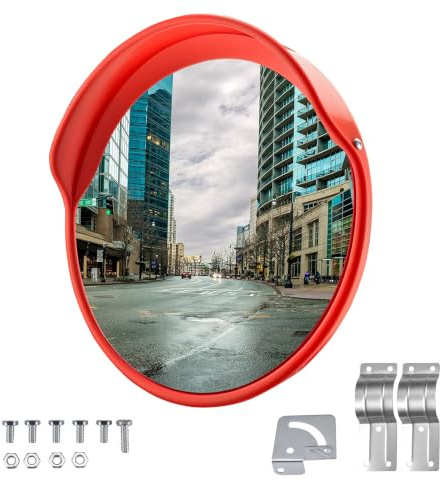 Specchio parabolico da esterno per il traffico Specchio panoramico di sicurezza 45cm