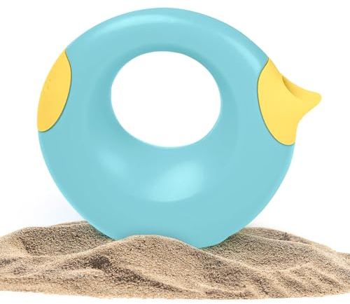 QUUT - Canana annaffiatoio - 0,5 l - annaffiatoio giocoso Bambino Bagno, Giardino, Spiaggia - Giochi da bagno - Giochi all'aperto - a partire da 0 mesi (Blu Banana)