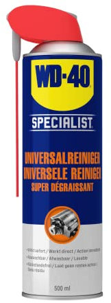 WD-40 Specialist Universalreiniger 500 ml – Hochleistungsreiniger für Maschinen, Werkzeuge & Oberflächen, entfernt Öl, Fett & Schmutz, trocknet schnell & sorgt für rückstandsfreie Sauberkeit