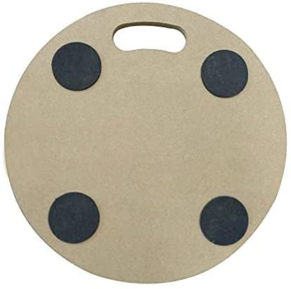 Unibos Transport Roller Dolly Trolley Cart Round 250kg Capacity Wooden Furniture Removal Platform Mover