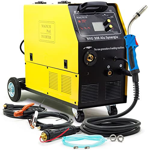Magnum™ MIG 308 Alluminio Synergia MIG/MAG 300Amp Synergia Inverter Saldatrice Alluminio