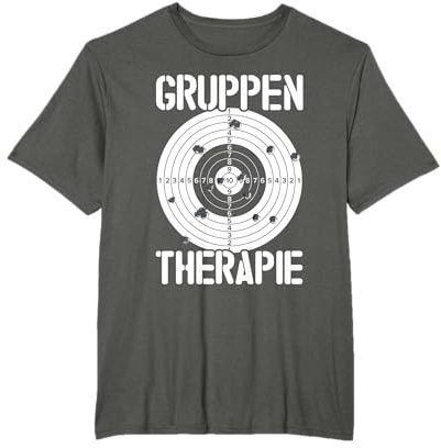 Gruppentherapie Sportschießen Sportschützen T-Shirt