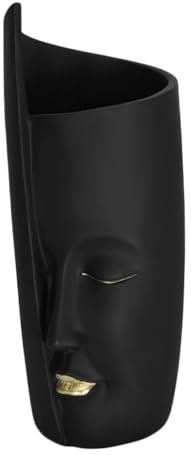 CORHAD Nordische Desktop Vase Aus Resin Moderne Dekorative Craft Vase Abstrakte Künstlerische Blumenvase Für Künstliche Blumen Und Wohnaccessoires